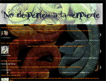 Tablet Screenshot of nodesperteisjamas-alaserpiente.blogspot.com