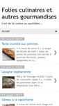 Mobile Screenshot of lesfoliesculinaires.blogspot.com