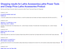 Tablet Screenshot of latheaccessories.blogspot.com