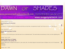 Tablet Screenshot of dawnofshades.blogspot.com