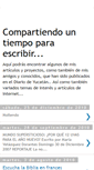 Mobile Screenshot of compartiendountiempoparaescribir.blogspot.com