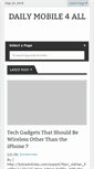 Mobile Screenshot of dailymobile4all.blogspot.com