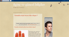 Desktop Screenshot of ilgincbilgilerr.blogspot.com