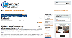 Desktop Screenshot of dreamhightechnology.blogspot.com