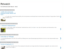 Tablet Screenshot of petwatch.blogspot.com
