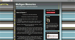 Desktop Screenshot of mulliganfamilymemories.blogspot.com