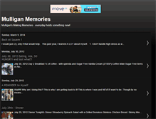 Tablet Screenshot of mulliganfamilymemories.blogspot.com