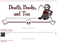 Tablet Screenshot of deathbooksandtea.blogspot.com