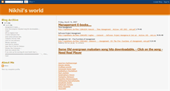 Desktop Screenshot of keepsmilingwithnikhil.blogspot.com