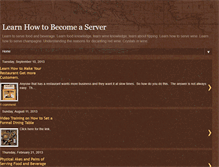 Tablet Screenshot of learnhowtoserve.blogspot.com