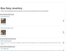 Tablet Screenshot of bluedaisyjewellery.blogspot.com