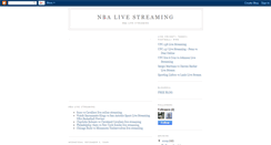 Desktop Screenshot of nba-live-streaming.blogspot.com