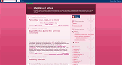 Desktop Screenshot of mujervanguardista.blogspot.com