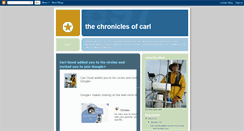 Desktop Screenshot of chroniclesofcarl.blogspot.com