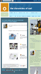 Mobile Screenshot of chroniclesofcarl.blogspot.com