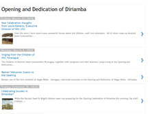 Tablet Screenshot of dedicatingdiriamba.blogspot.com
