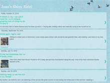 Tablet Screenshot of joansshinyride.blogspot.com