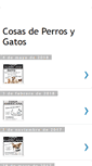 Mobile Screenshot of cosasdeperrosygatos.blogspot.com