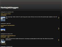 Tablet Screenshot of havkajakblog.blogspot.com