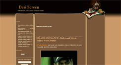 Desktop Screenshot of desiscreen.blogspot.com