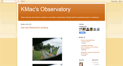 Desktop Screenshot of kmacsobservatory.blogspot.com