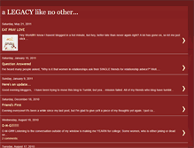 Tablet Screenshot of cladylegacy.blogspot.com
