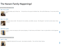 Tablet Screenshot of happytobehansens.blogspot.com