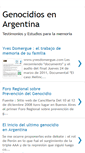 Mobile Screenshot of genocidio-en-argentina.blogspot.com