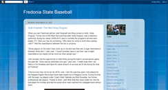 Desktop Screenshot of fredoniastatebaseball.blogspot.com