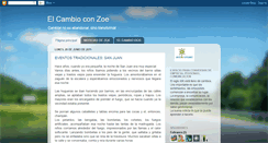 Desktop Screenshot of elcambioconzoe.blogspot.com