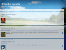 Tablet Screenshot of elcambioconzoe.blogspot.com