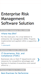 Mobile Screenshot of enterpriseriskmanagementsoftwares.blogspot.com