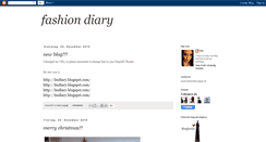 Desktop Screenshot of fashiondiary-lea.blogspot.com