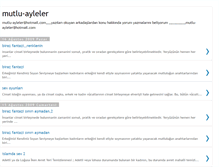 Tablet Screenshot of mutlu-ayleler.blogspot.com