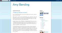 Desktop Screenshot of amybending.blogspot.com