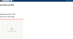Desktop Screenshot of gomobile-gomobile.blogspot.com