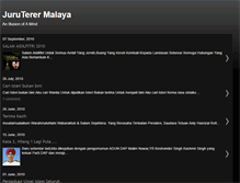 Tablet Screenshot of juruterermalaya.blogspot.com
