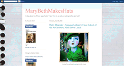 Desktop Screenshot of marybethmakeshats.blogspot.com