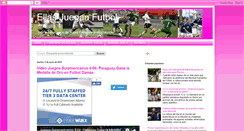 Desktop Screenshot of ellasjueganfutbol.blogspot.com