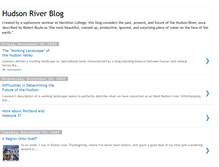 Tablet Screenshot of hudsonriverblog.blogspot.com
