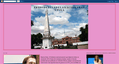 Desktop Screenshot of presidenciadelanacionargentina.blogspot.com