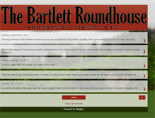 Tablet Screenshot of bartlettroundhouse.blogspot.com