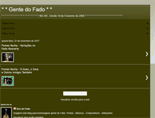 Tablet Screenshot of gentedofado.blogspot.com
