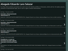 Tablet Screenshot of eduardolarasalazarabogado.blogspot.com