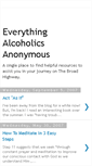 Mobile Screenshot of alcoholic-anonymous.blogspot.com