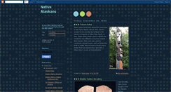 Desktop Screenshot of aknativemask.blogspot.com