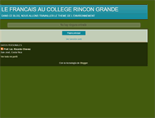 Tablet Screenshot of lefrancaisaucollegerincongrande.blogspot.com