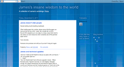 Desktop Screenshot of insane-wisdom.blogspot.com