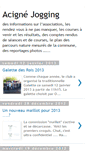 Mobile Screenshot of acignejogging.blogspot.com