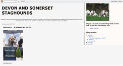 Desktop Screenshot of devonandsomersetstaghounds.blogspot.com